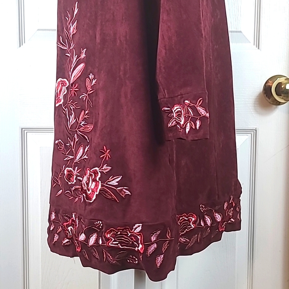 Curations Faux Suede Cardigan NWT - Picture 9 of 15